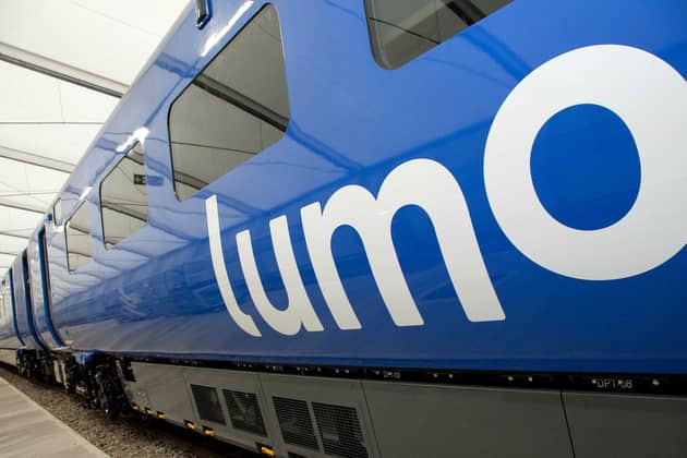 Lumo trains will be running between Edinburgh and London. (Pic credit: Lumo)