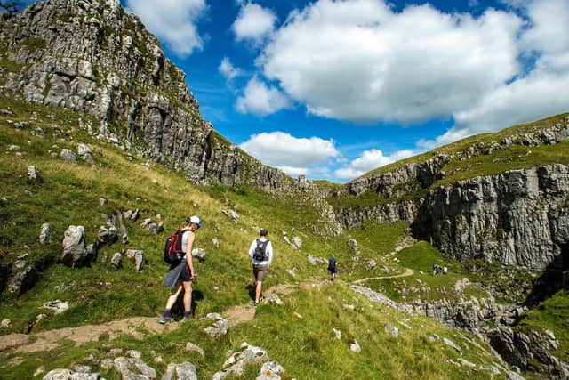 Thousands of people have visited Malham Cove this year