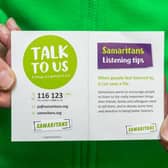 Samaritans is here to help. (Pic credit: James Hardisty)