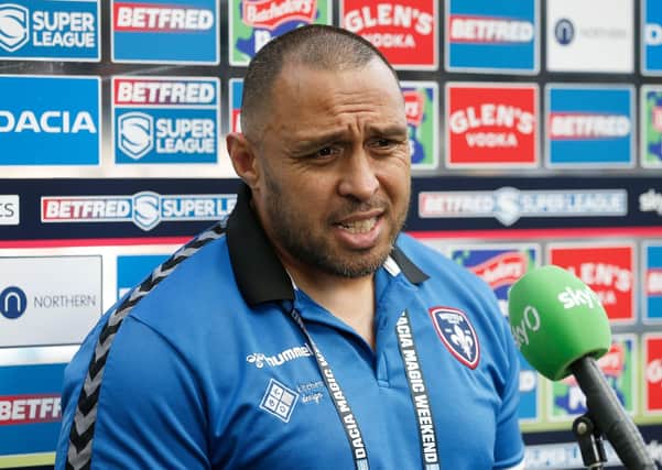 Unexpected: Coach Willie Poching didn't see the defeat at Leigh coming. Picture by Ed Sykes/SWpix.com - 05/09/2021