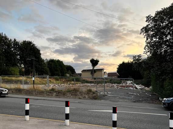 The site where the Royal Oak pub once stood in Mosborough.