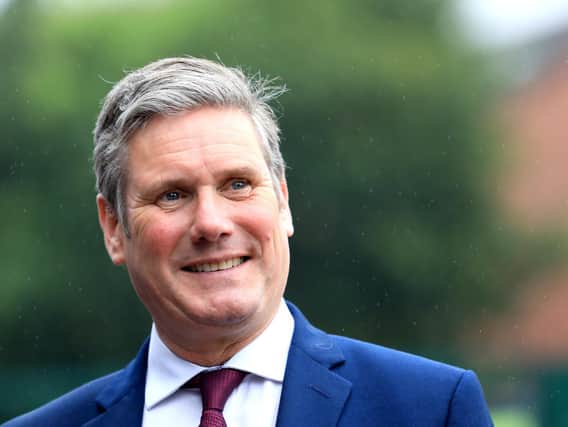 Labour leader Keir Starmer has sketched out an alternative strategy for social care reform.