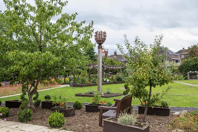 Old Martha's Yard Community Garden in the centre of Hoyland. Picture: Tony Johnson.