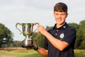 Huddersfield Golf Club's Dylan Shaw-Radford. Picture: Leaderboard Photography
