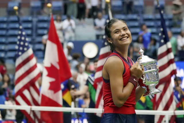 Teenage tennis sensation Emma Raducanu is the new darling of British - and world - sport after winning the US Open as an 18-year-old qualifier.