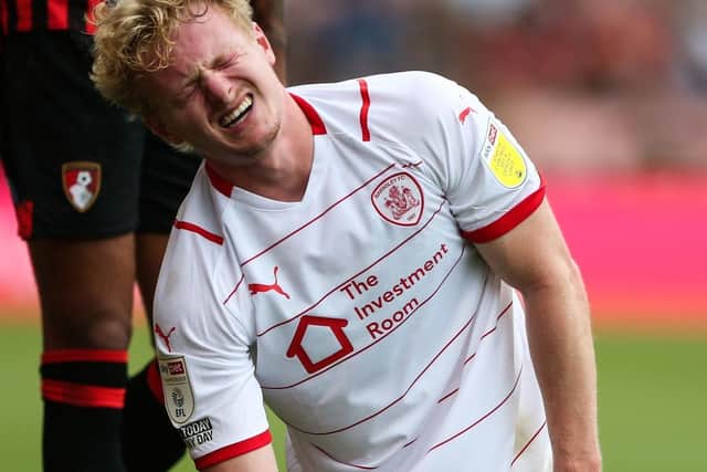 INJURY: But Ben Williams's problem is not as bad as first feared
