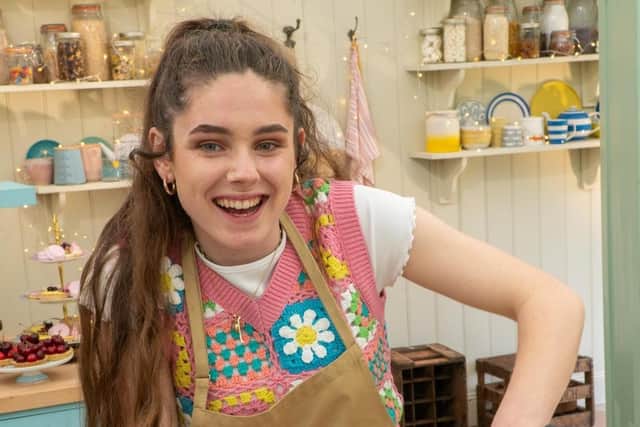Freya a student from North Yorkshire is the youngest baker in this year's Great British Bake Off