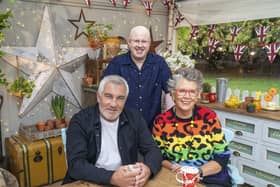 Paul Hollywood, Matt Lucas and Prue Leith. (Pic credit: PA Wire)