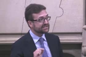 Rother Valley MP Alexander Stafford has called for the Eastern leg of HS2 to be cancelled by the Government.
