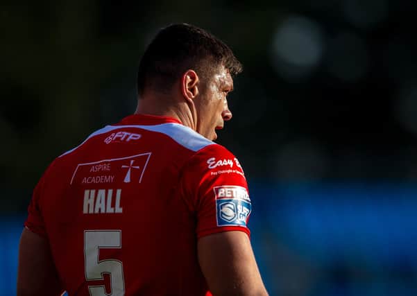 Hull KR's Ryan Hall.  Picture Bruce Rollinson
