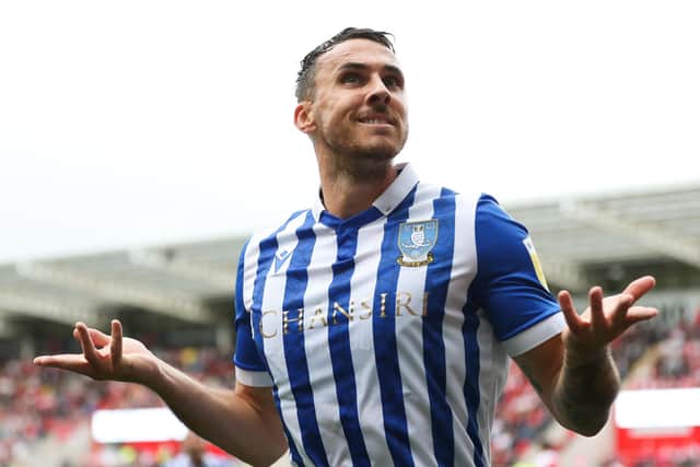 Impact: Sheffield Wednesday's Lee Gregory (Picture: PA)