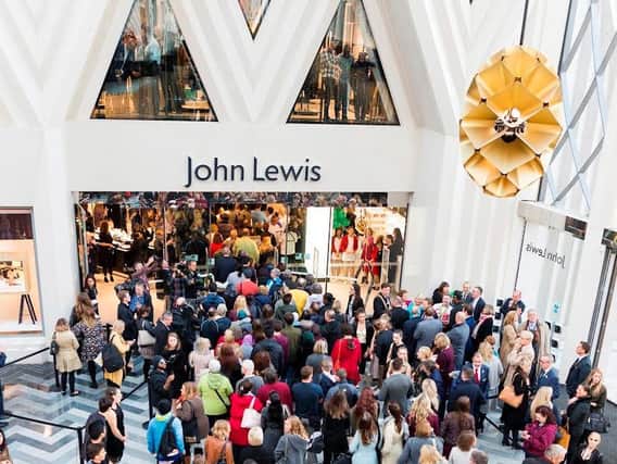 John Lewis has its flagship Northern store in Leeds