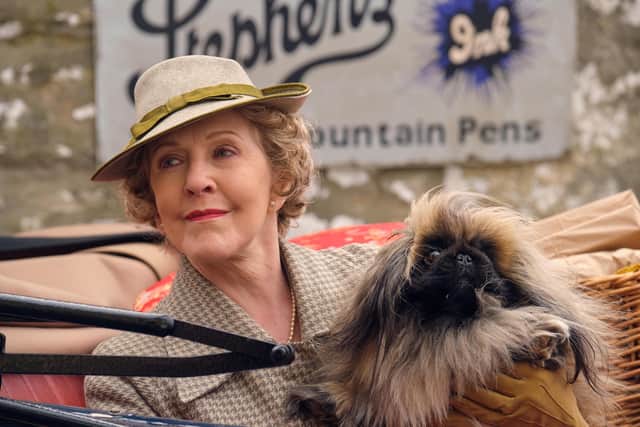 Patricia Hodge plays Mrs Pomfret in the new series of All Creatures Great and Small.