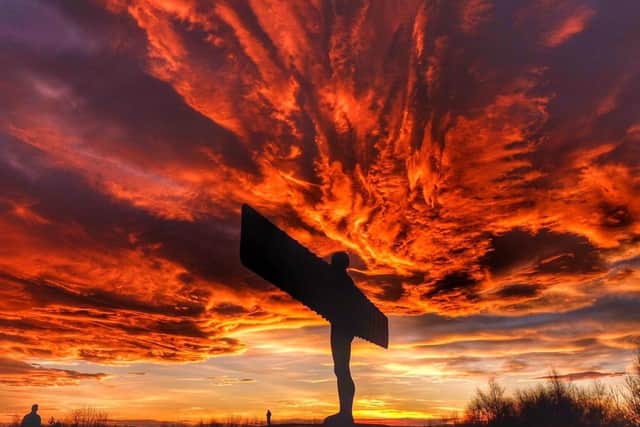 The Angel of the North became the symbol of the Power Up The North campaign.
