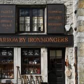 The set of Darrowby Ironmongers filmed in Grassington. (Pic credit: Jonathan Gawthorpe)