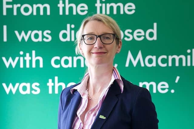 Lynda Thomas is chief executive of Macmillan Cancer Support.