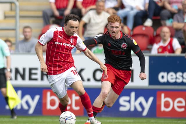 Ollie Rathbone: Has made a strong impression for Rotherham United since joining in the summer. (Picture: Tony Johnson)