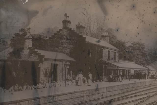 Pateley Bridge Station in the early 1900s