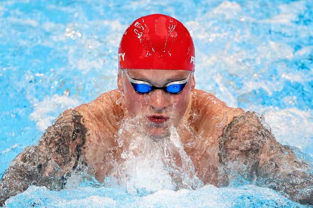 Strictly Come Dancing contestant Adam peaty is the talisman of Team GB's swimming team.