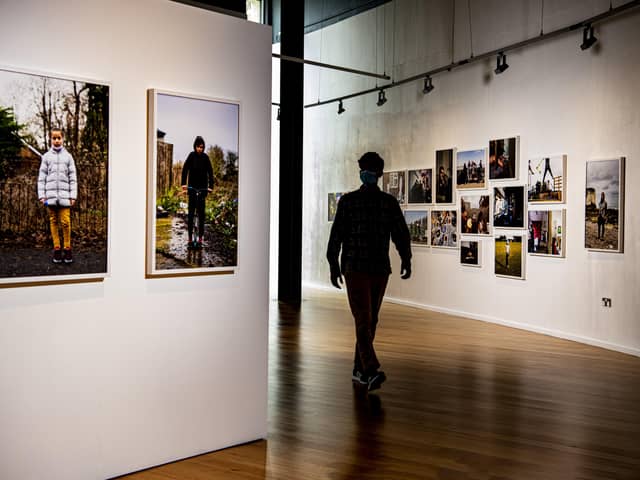 Karanjit Panesar digital creative producer at Impressions Gallery in Bradford looks at the exhibition In Which Language Do We Dream? by photographer Rich Wiles and the al-Hindawi family in East Yorkshire.  Picture Tony Johnson