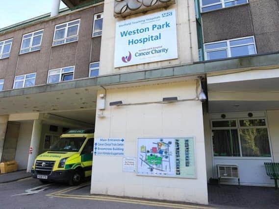 Weston Park Hospital in Sheffield.