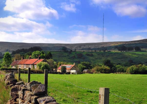 Damage to the Bilsdale transmitter is disrupting TV services in North Yorkshire.