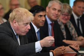 This was Boris Johnson's new-look Cabinet meeting for the first time yesterday following Boris Johnson's extensive reshuffle - and pledge to put levelling up at the centre of his government's agenda.