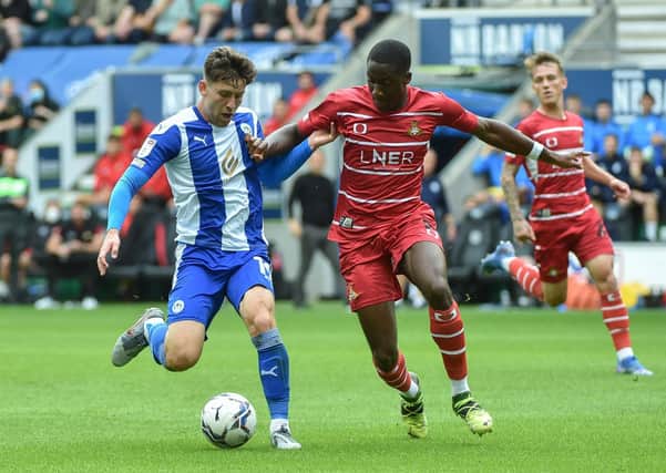 Rovers went 1-0 up at Wigan but the game turned

(Picture: Bernard Platt)