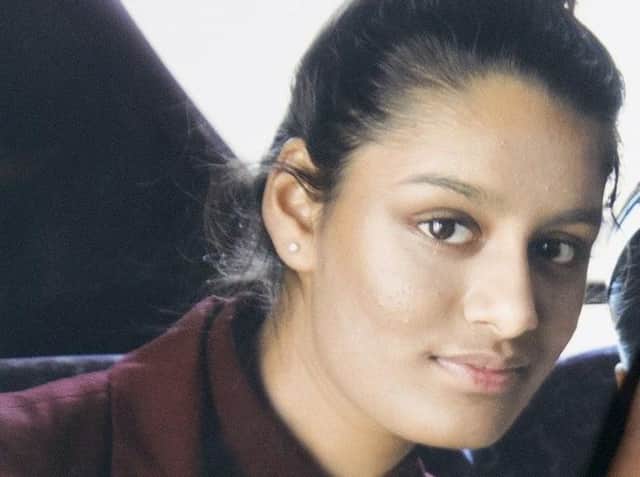 Shamima Begum. Picture: PA.