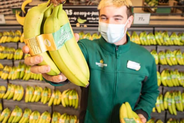Morrisons will no longer sell bananas in plastic bags.