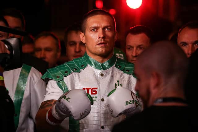 CHALLENGER: Oleksandr Usyk. Picture: Getty Images.