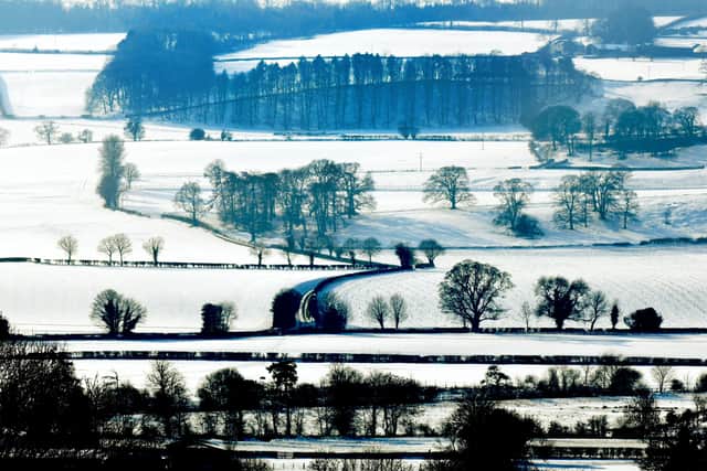This was Yorkshire during winter snow - but what will a return of imperial measurements mean for weather forecasts?