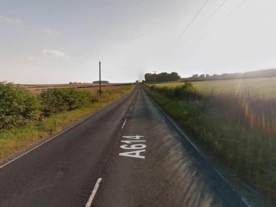 The crash happened between Middleton-on-the-Wolds and Market Weighton