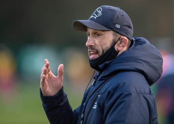 Doncaster Knights head coach Steve Boden (Picture: Bruce Rollinson)