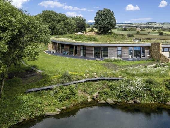 The house sits in a tranquil spot on the outskirts of Penistone