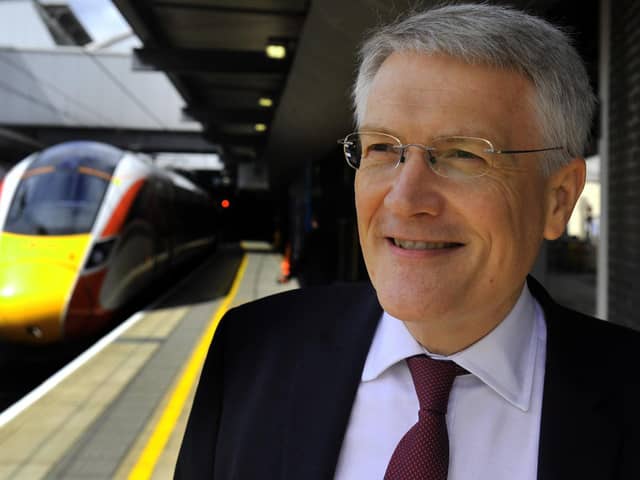 Ex-rail minister Andrew Jones.