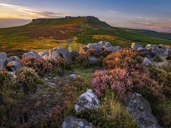 Higger Tor from Carl Wark. Picture: Tony Johnson.