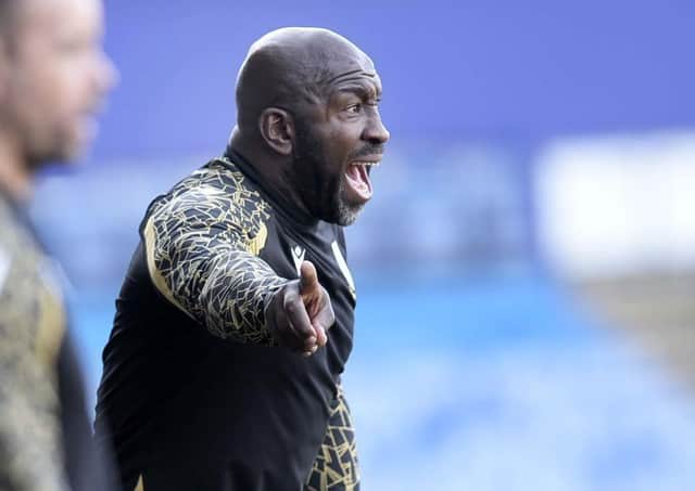 GETTING IT RIGHT: Sheffield Wednesday manager Darren Moore. Picture: Steve Ellis