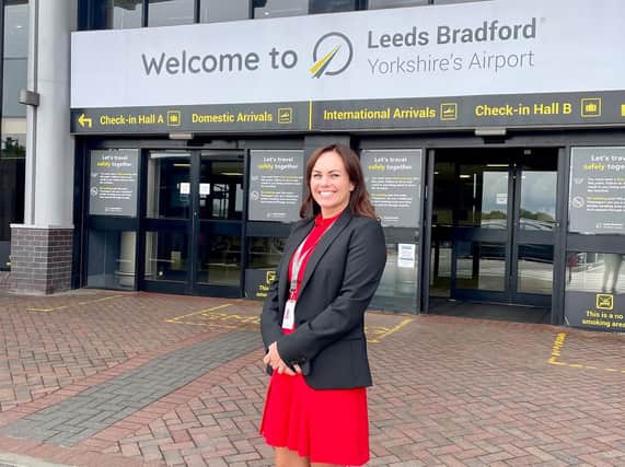Nicola McMullen is the new aviation director for Leeds Bradford Airport.