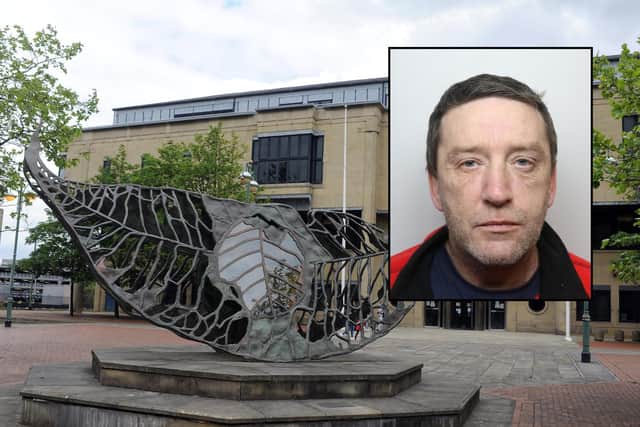 Mark Hall was jailed at Bradford Crown Court