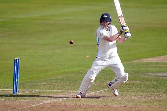 Fine knock: Yorkshire's Harry Brook caught the eye in his innings of 42 - which feature eight fours. Picture: Mike Egerton/PA Wire.