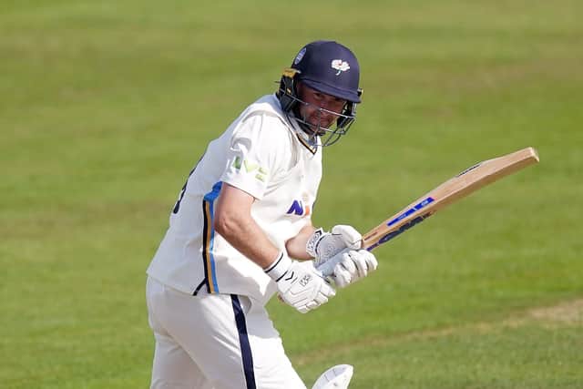 Adam Lyth batted well on day three (Picture: PA)