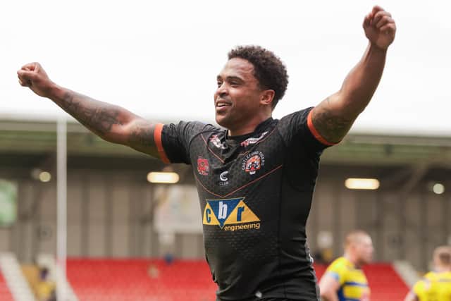 JORDAN TURNER: Dave Craven believes the Castleford Tigers man is one of the signings of the season. Picture: Alex Whitehead/SWpix.com