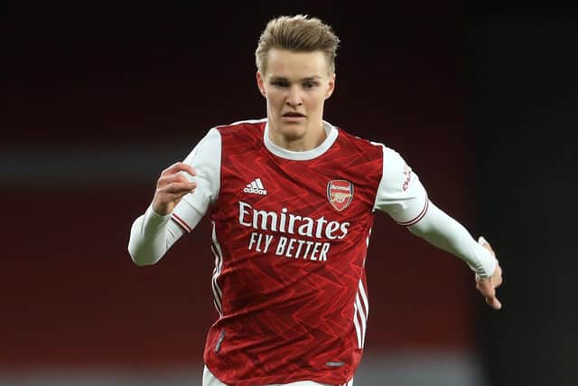 Arsenal's Martin Odegaard. (Picture: PA)