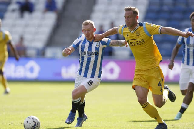 Lewis O'Brien of Huddersfield Town has had to think on his feet under Carlos Corberan (Picture: John Early/Getty Images)