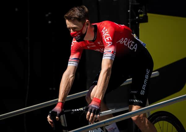 Happy: Connor Swift is looking forward to tomorrow’s UCI Road World Championships’ elite men’s race with a team including cousin Ben, Tom Pidcock and Mark Cavendish. Picture: PA





Picture by Alex Whitehead/SWpix.com - 02/09/2020 - Cycling - 2020 Tour de France - Stage 5: Gap to Privas - Connor Swift of Arkea Samsic before the start.