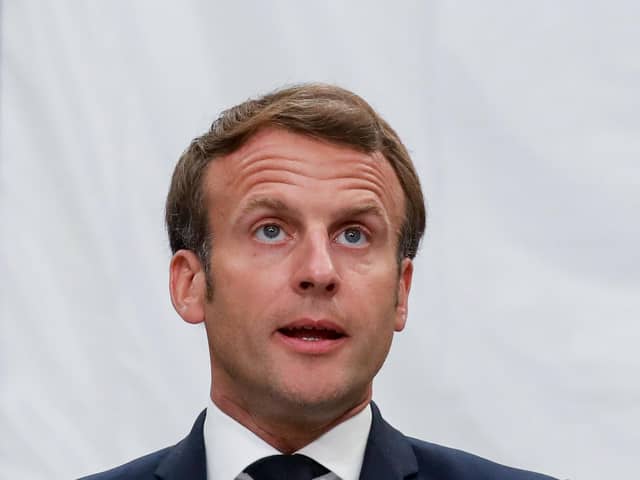 French President Emmanuel Macron has expressed misgivings about the AUKUS nuclear deal.