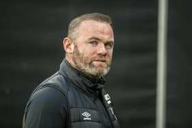 Derby County
 manager Wayne Rooney. (Picture: Tony Johnson)