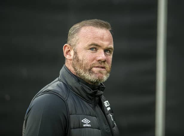 Derby County manager Wayne Rooney. (Picture: Tony Johnson)