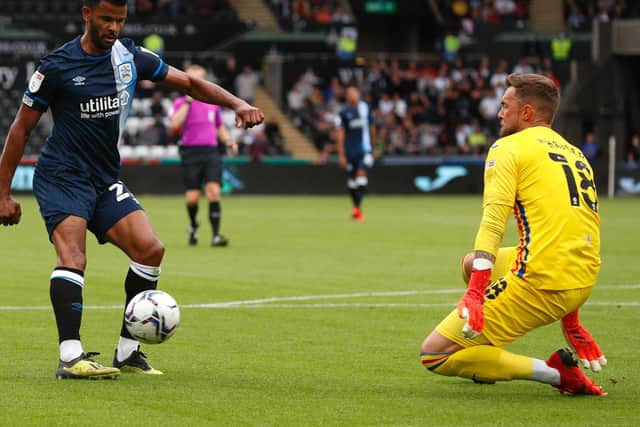 DEFEAT: Swansea City 1-0 Huddersfield Town. Picture: Getty Images.